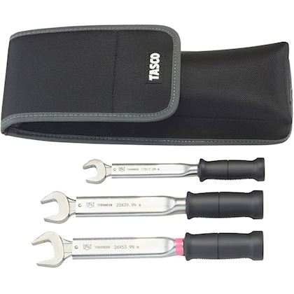 Tasco momentsleutel set 1/4' & 3/8' & 1/2' + opberghoes