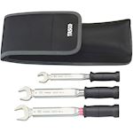 Tasco momentsleutel set 1/4' & 3/8' & 1/2' + opberghoes