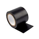 Universele PVC afwerk tape 50x10m, zwart
